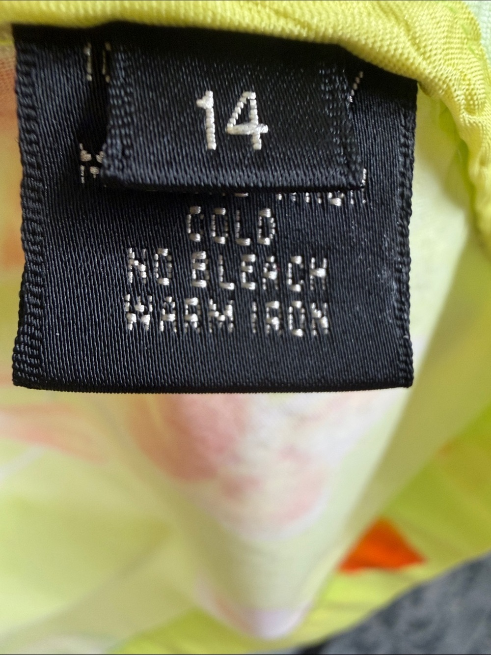 Ralph Lauren Black Label Chartreuse Floral Trench Rain Coat Jacket 14 - Picture 5 of 10